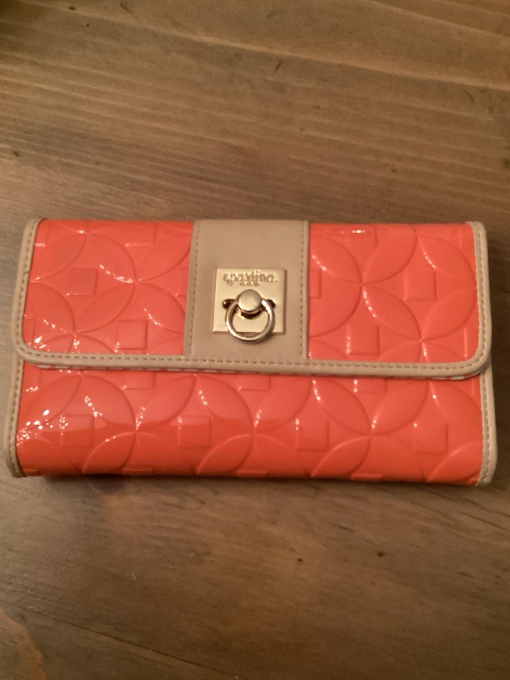 Spartina 449 Splendor Coral Flap Wallet,